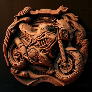 3D model Ducati Monster 1100 (STL)